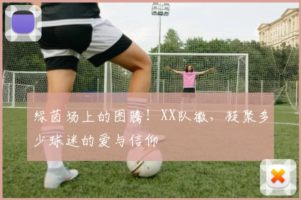 绿茵场上的图腾！XX队徽，凝聚多少球迷的爱与信仰